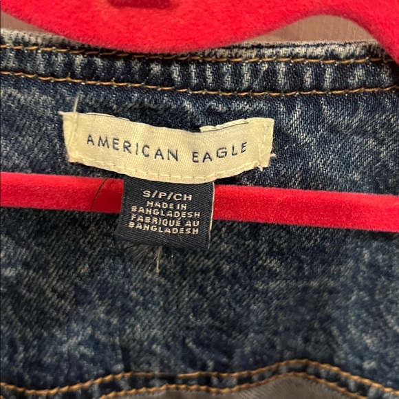 American Eagle Outfitters Blue Denim Vest - Picture 2 of 7